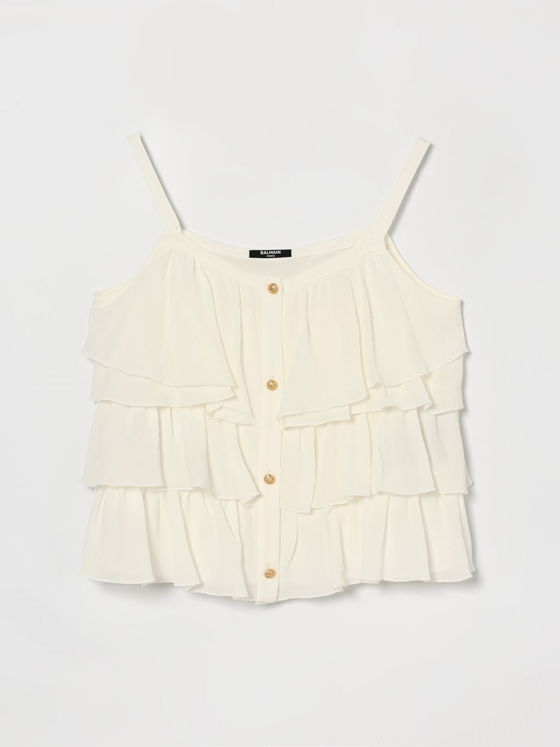 BALMAIN Crêpe Top