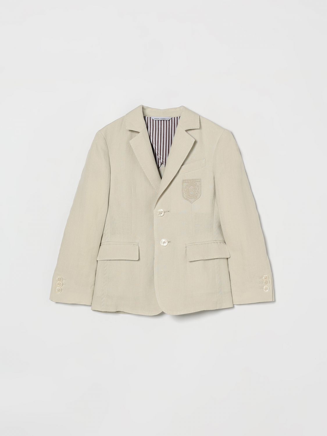 DOLCE & GABBANA Einreihiger Leinenblazer