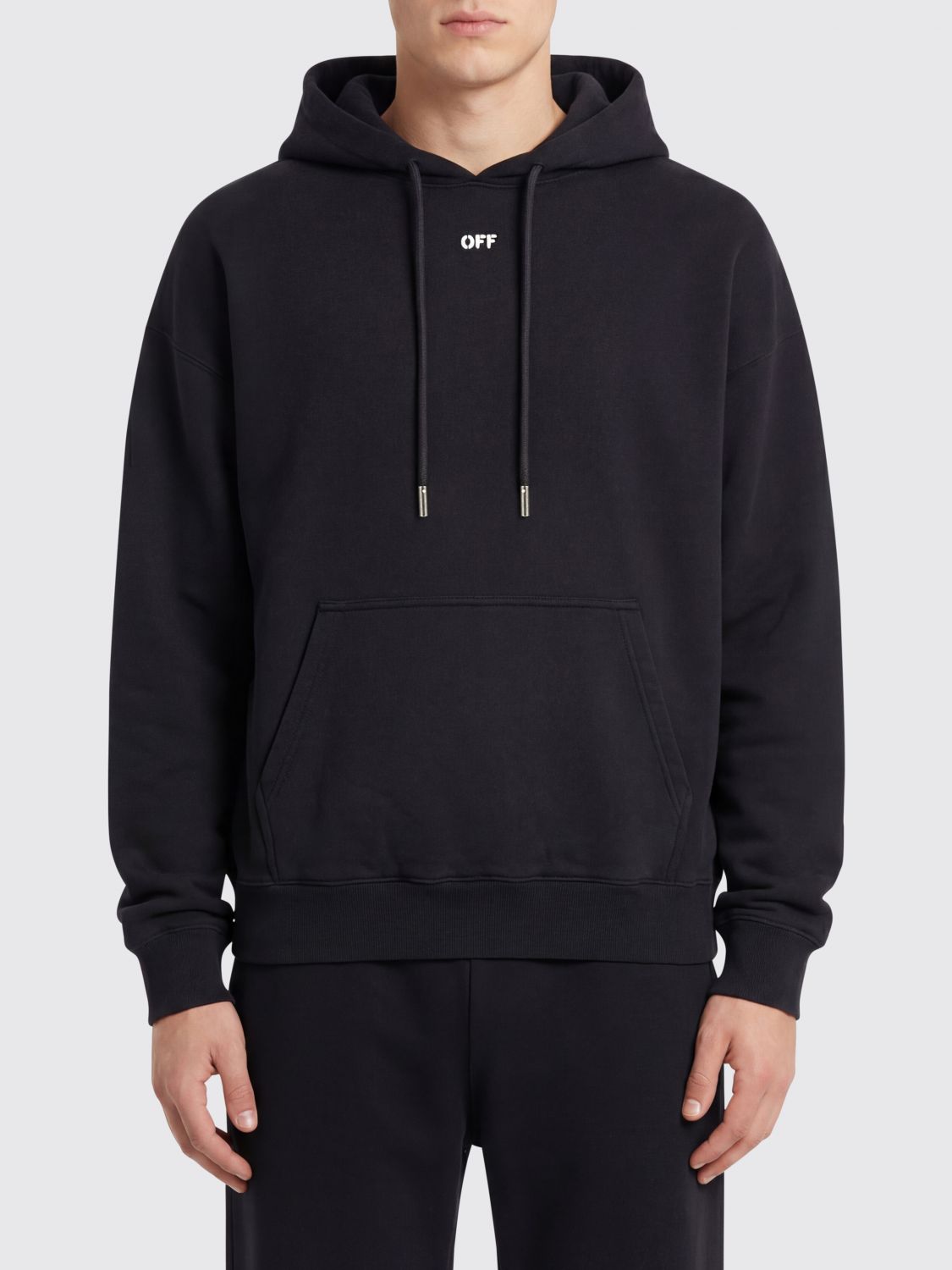 Off-White Arrow Baumwoll-Hoodie