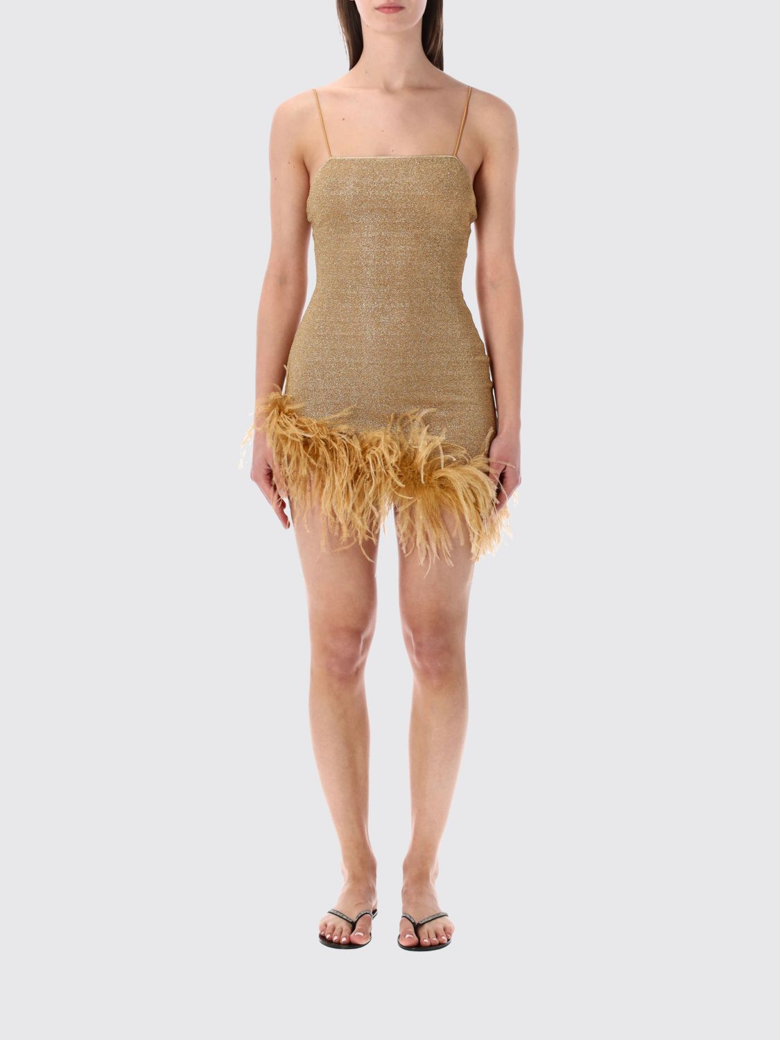 OSÉREE Dress Woman color Gold