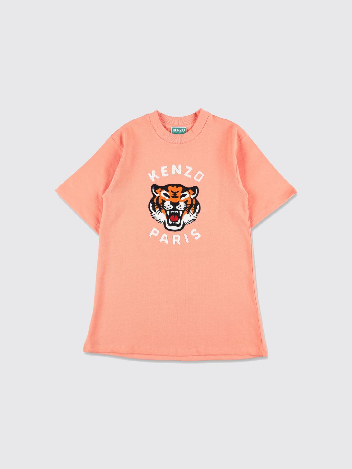 Kenzo Kids Baumwoll-T-Shirt mit Logo