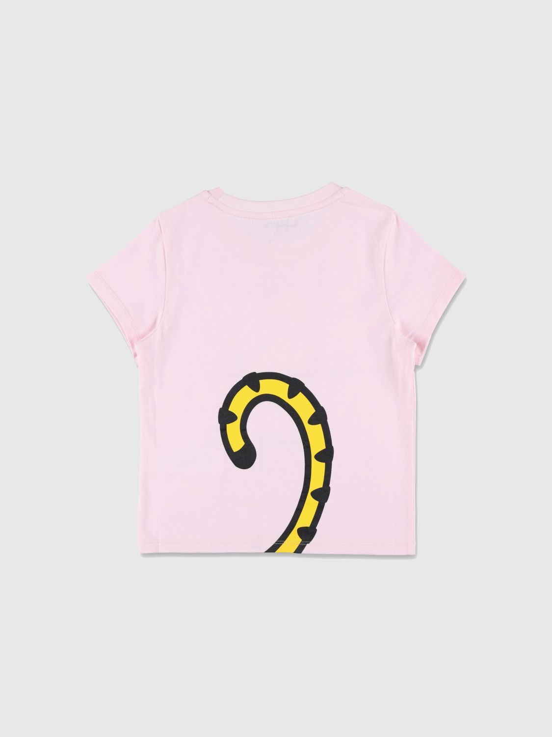 Kenzo Kids Cotton Crewneck T-shirt with Logo Print　ケンゾー キッズ ロゴ プリント コットン クルーネック T シャツ Kenzo