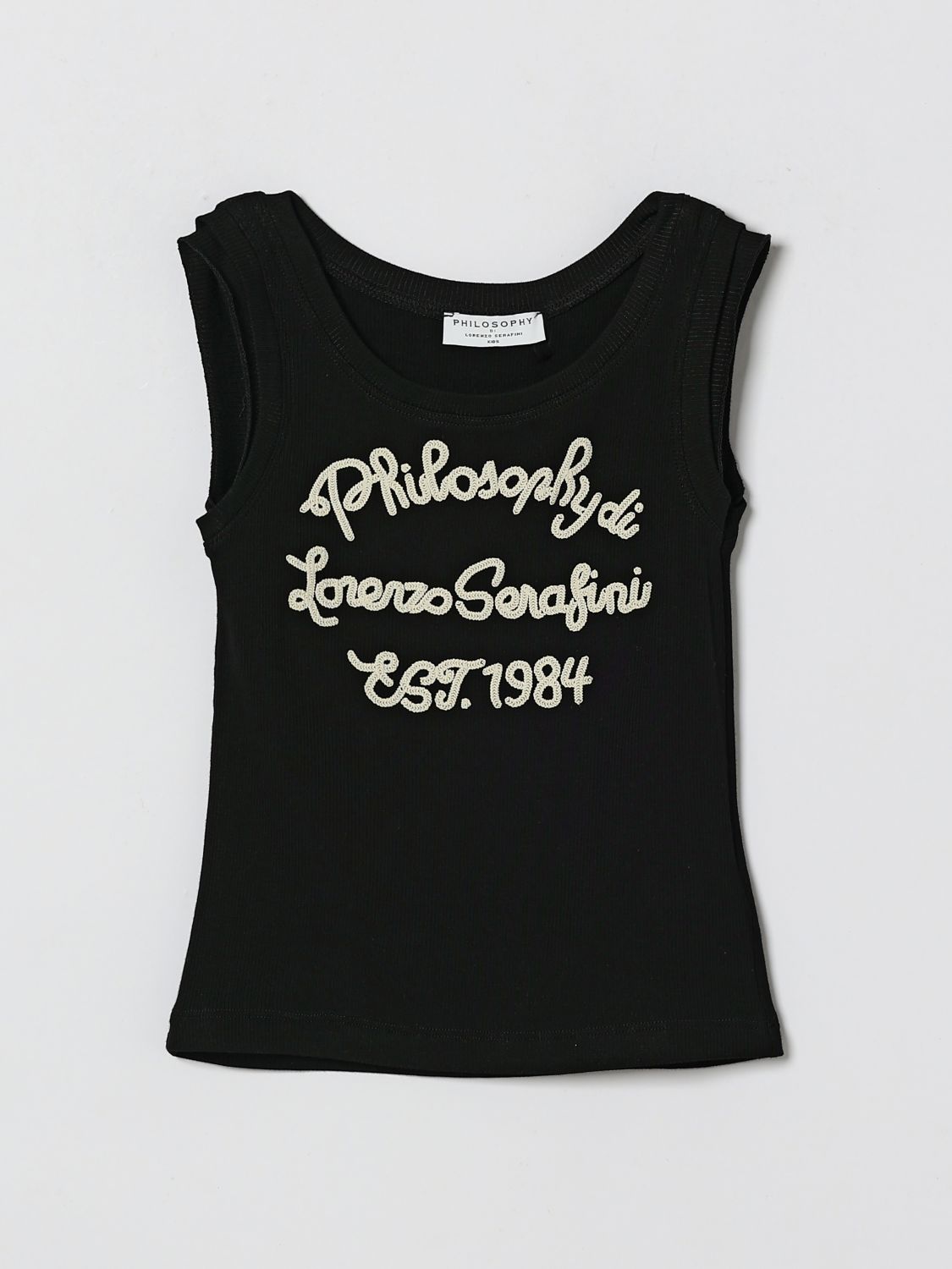 PHILOSOPHY DI LORENZO SERAFINI Viskose-Trägertop