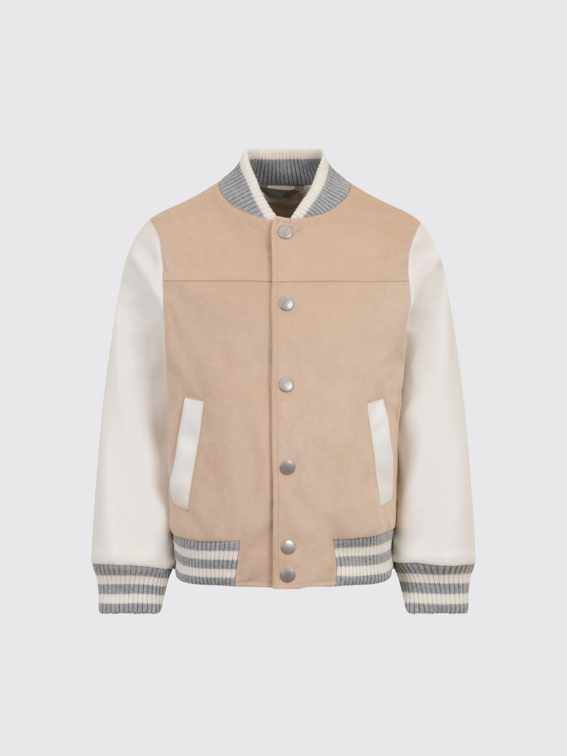 ELEVENTY Bomberjacke aus Wildleder und Leder
