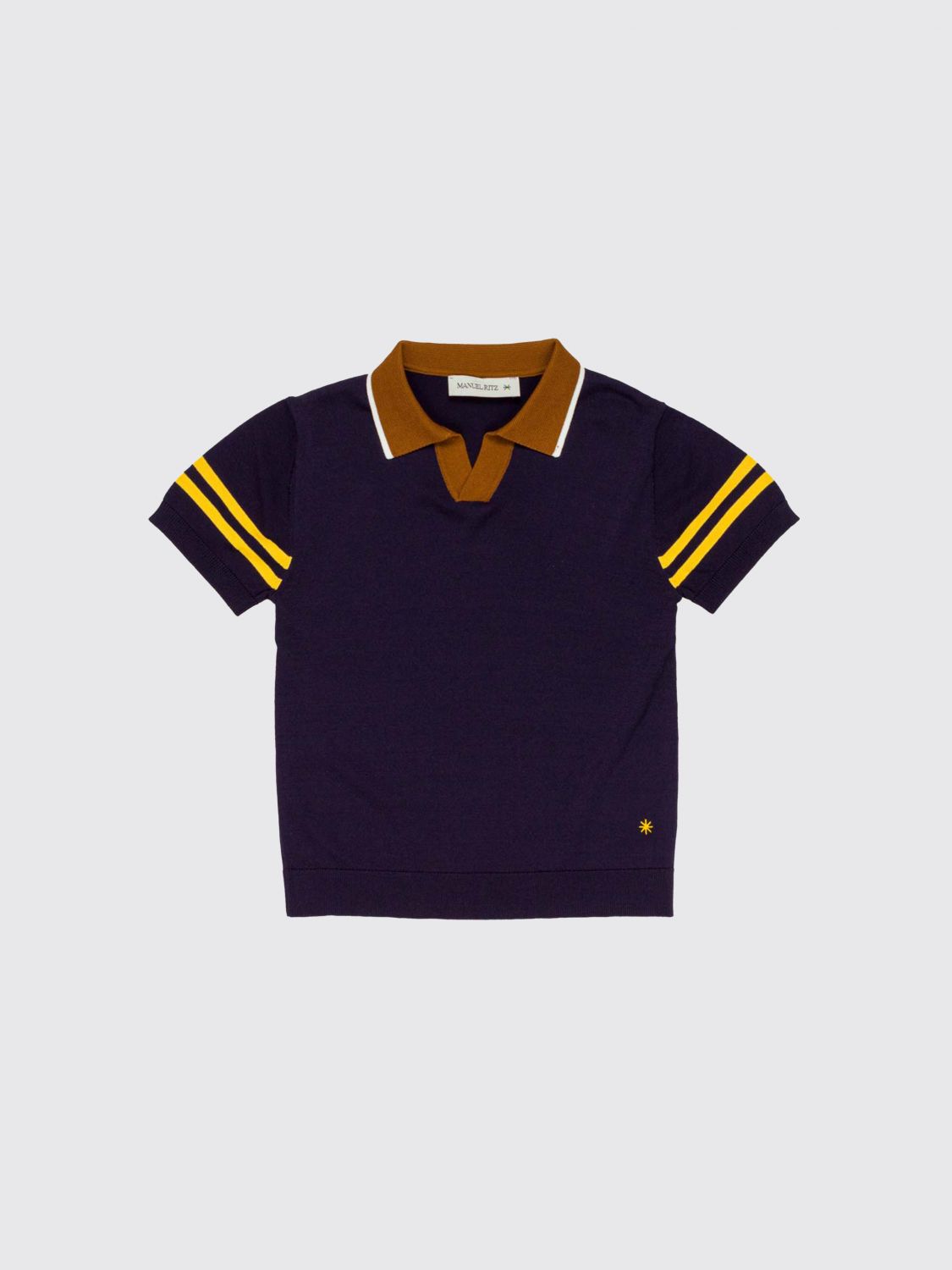 MANUEL RITZ Baumwoll-Poloshirt