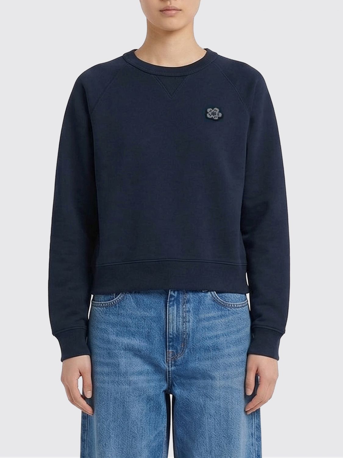 Kenzo Cotton Crew Neck Sweatshirt