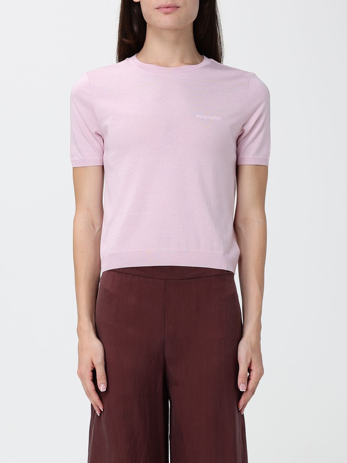 PATRIZIA PEPE T-Shirt Damen Farbe Pink