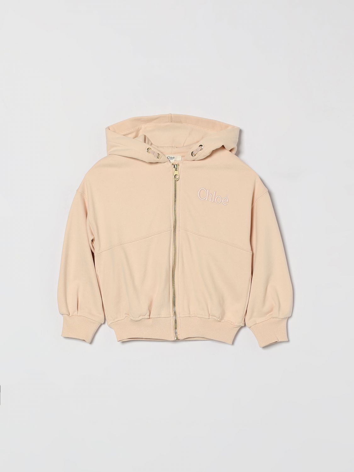 CHLOÉ Baumwoll-Hoodie mit Logo