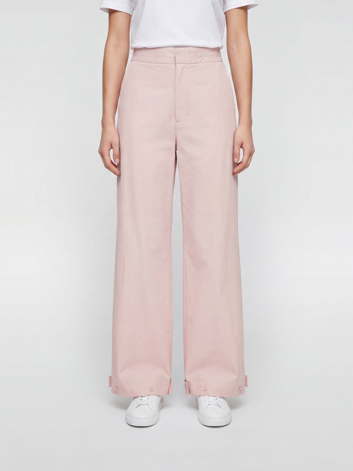SA SU PHI Animal-Print Baumwollmischhose