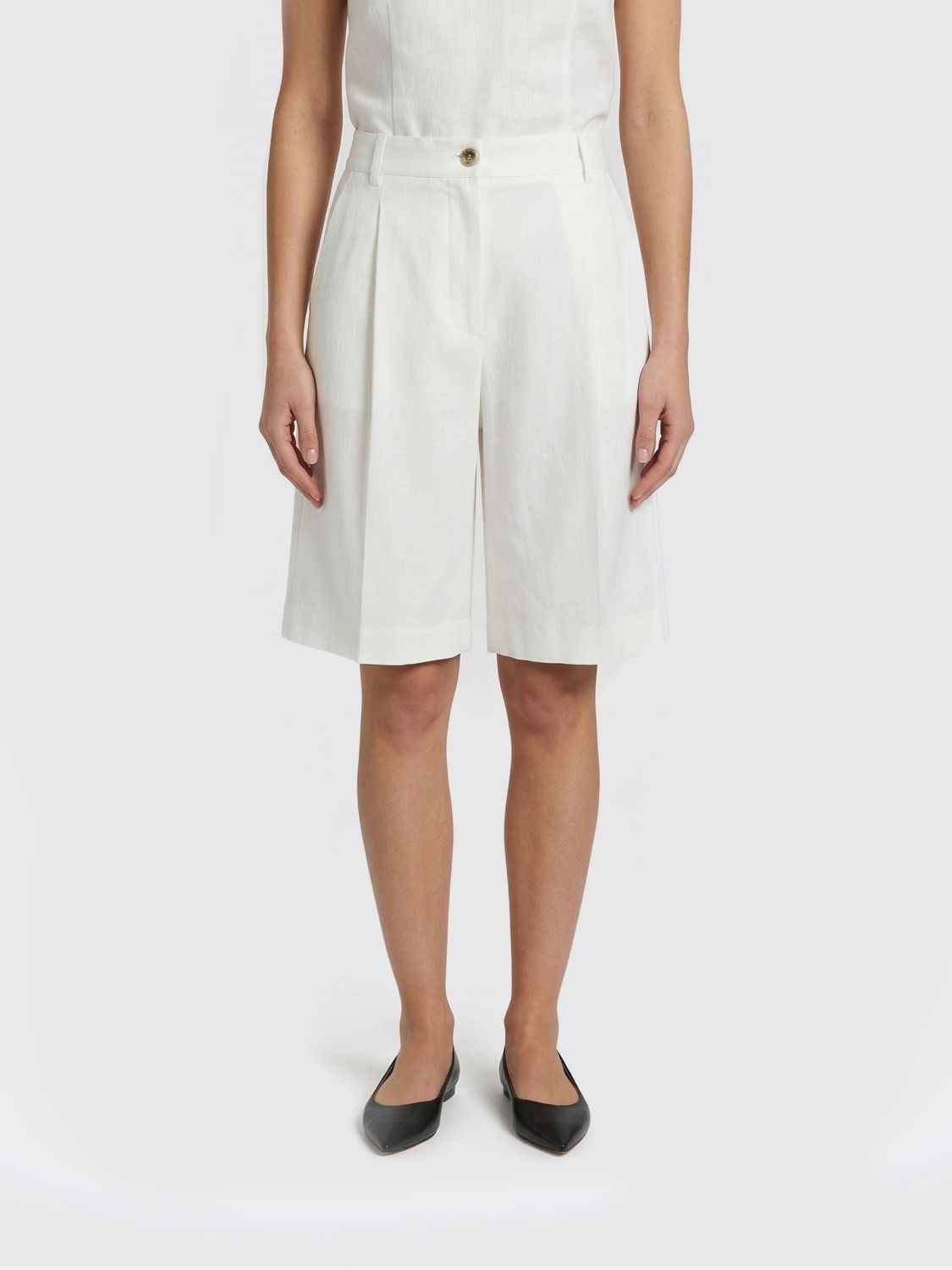 PINKO Viskose-Mischgewebe-Shorts