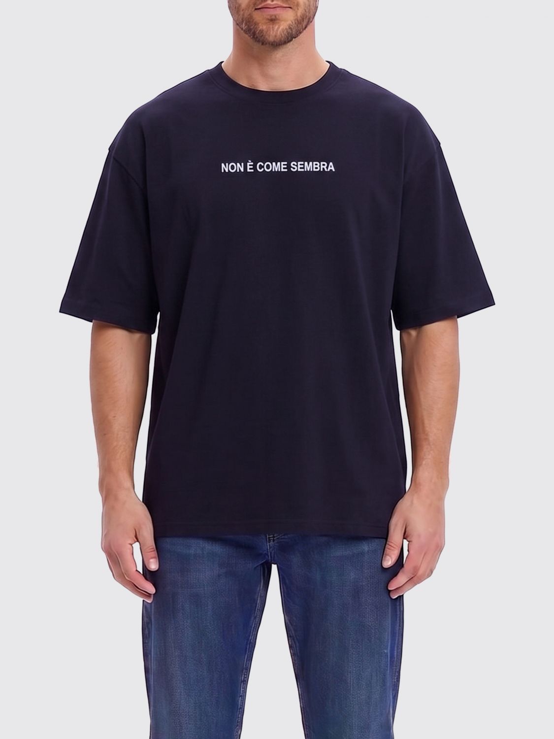Aspesi Cotton Slogan T-shirt