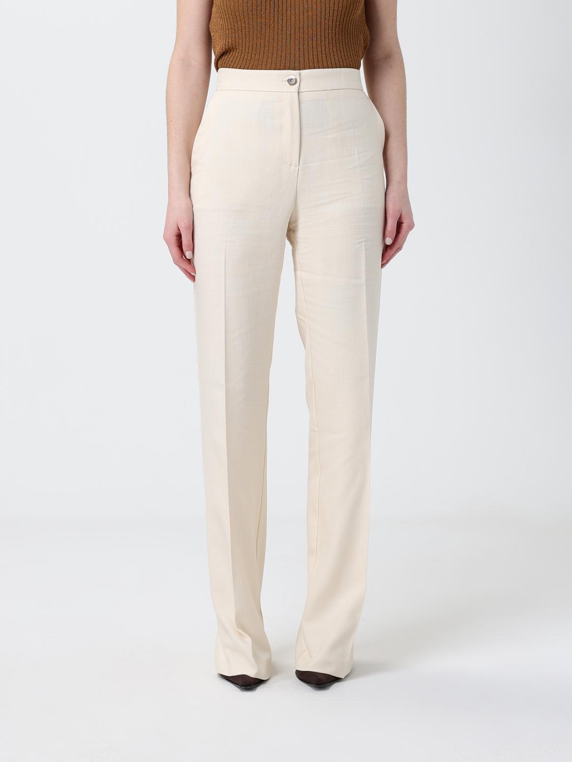 Pinko Flared Trousers in Stretch Viscose · 38