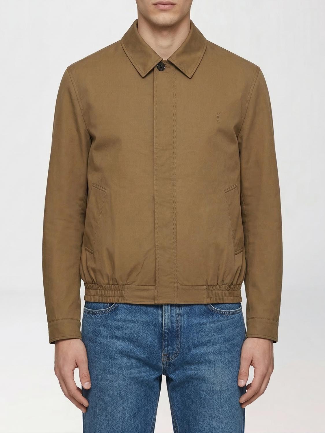 SAINT LAURENT Overshirt Cassandre in cotone
