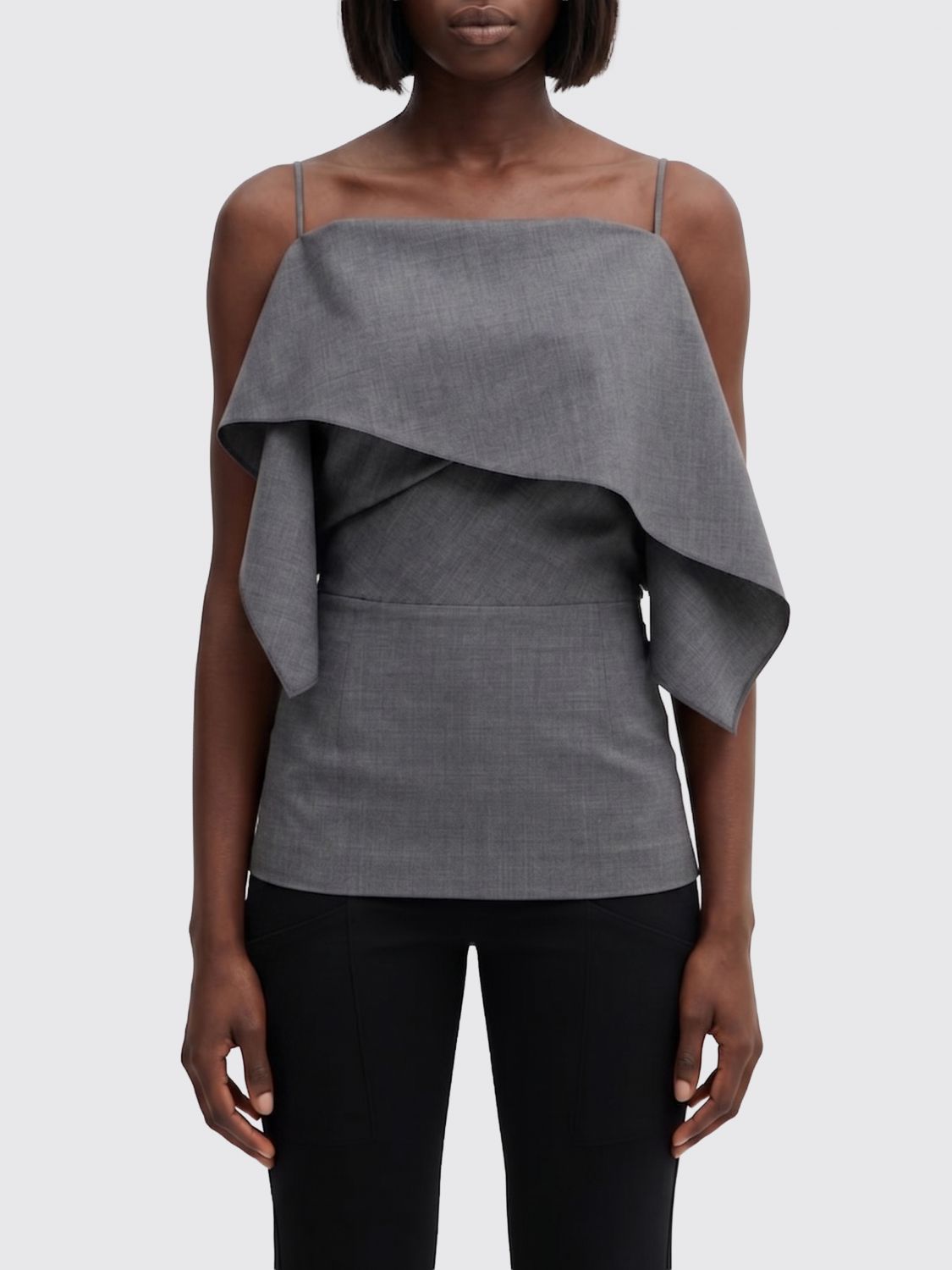 MM6 MAISON MARGIELA Top Woman color Grey