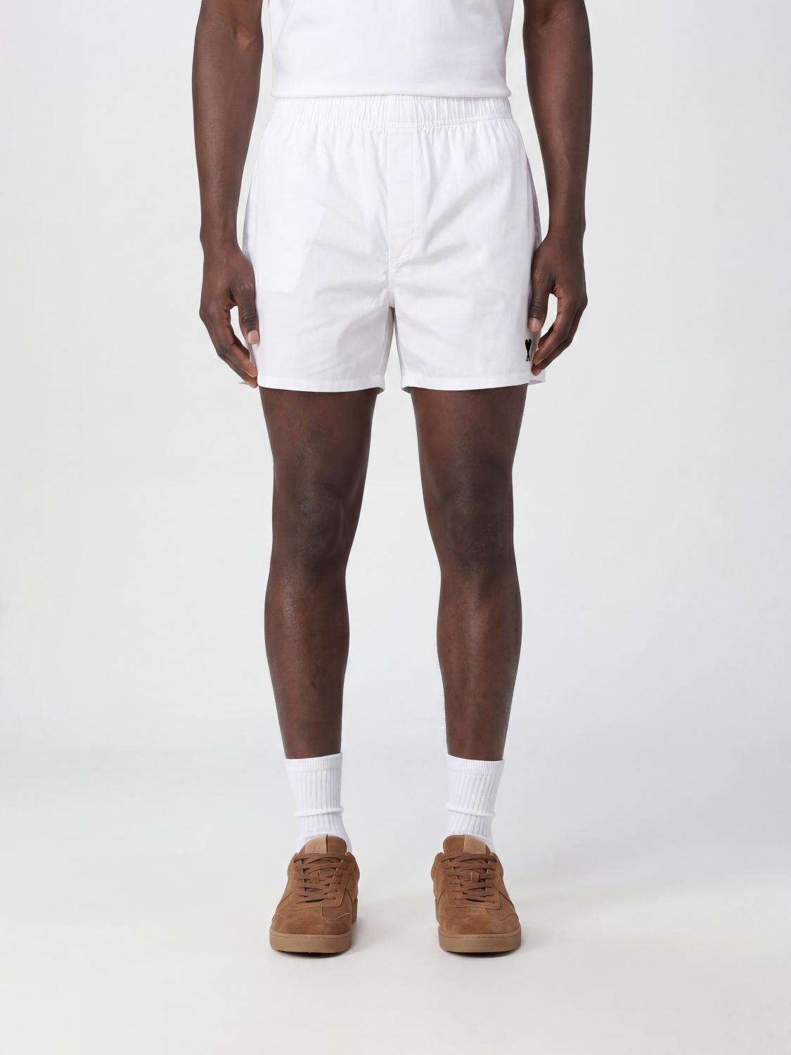 AMI PARIS Pants Men color White