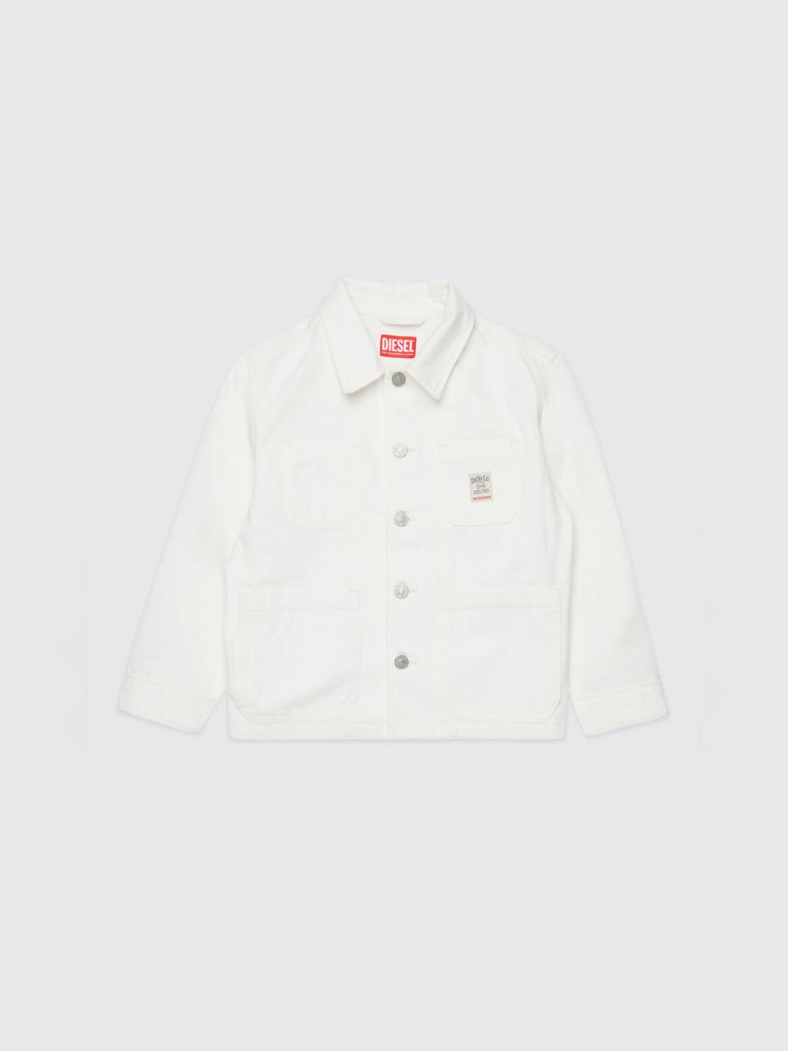 DIESEL Jacket Kids color White