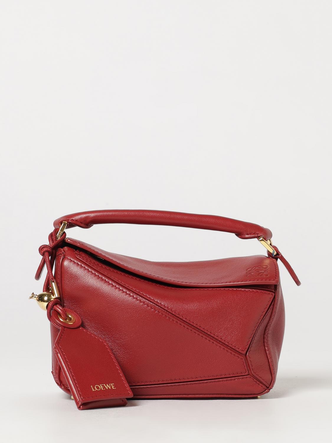 LOEWE Borsa Featherlight Puzzle in pelle