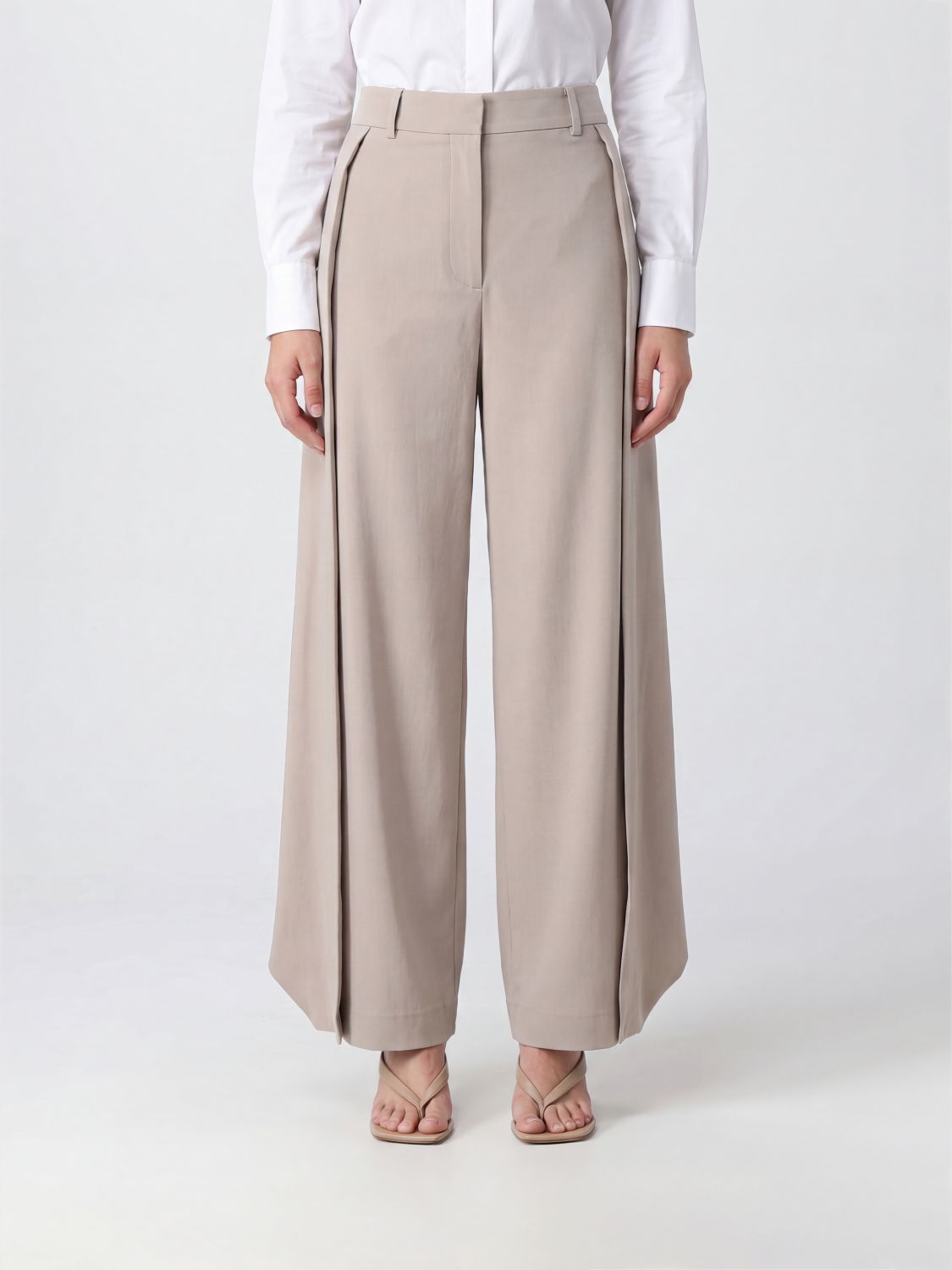 LOEWE Pants Woman color Grey