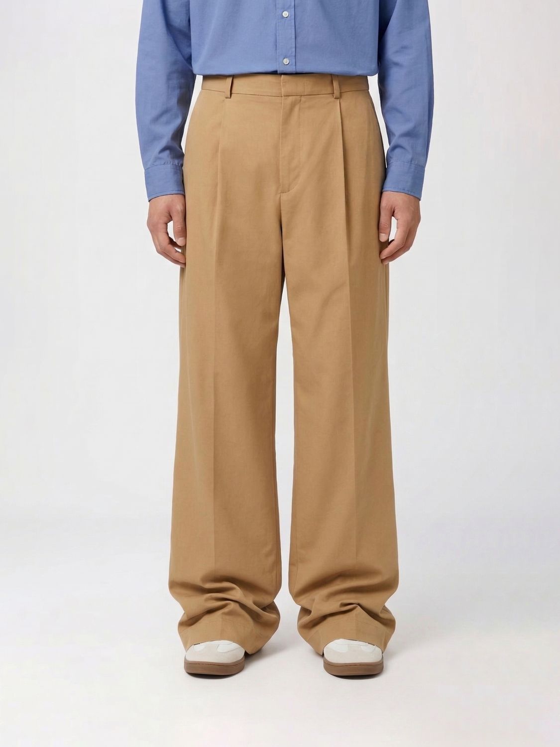LOEWE LOEWE Pants Men color Cream　ロエベ パンツ メンズ カラー クリーム