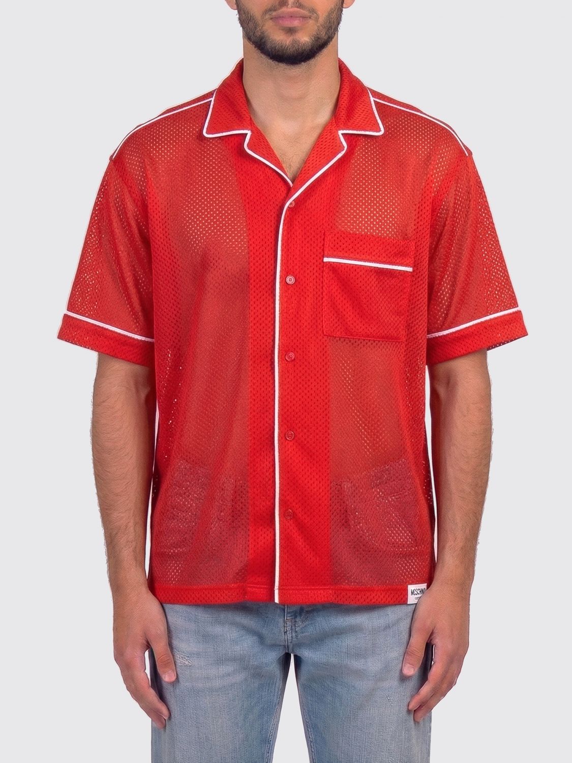MOSCHINO COUTURE Mesh-Hemd