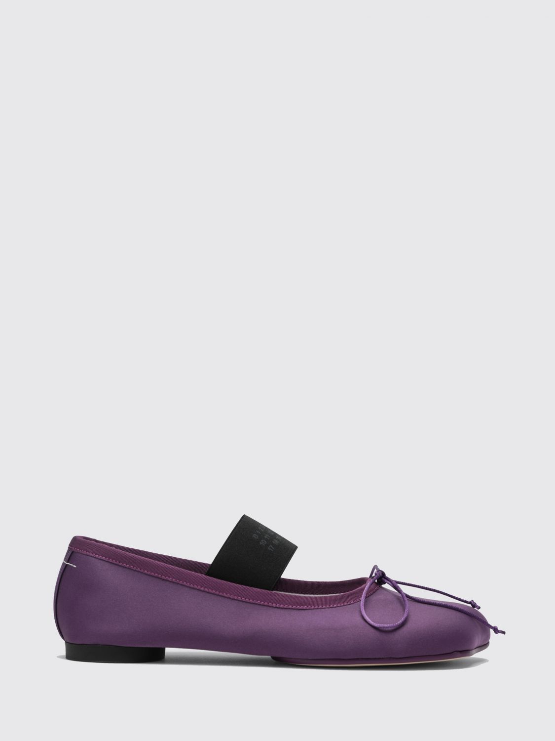 MM6 MAISON MARGIELA Ballerina Anatomic Tabi in raso