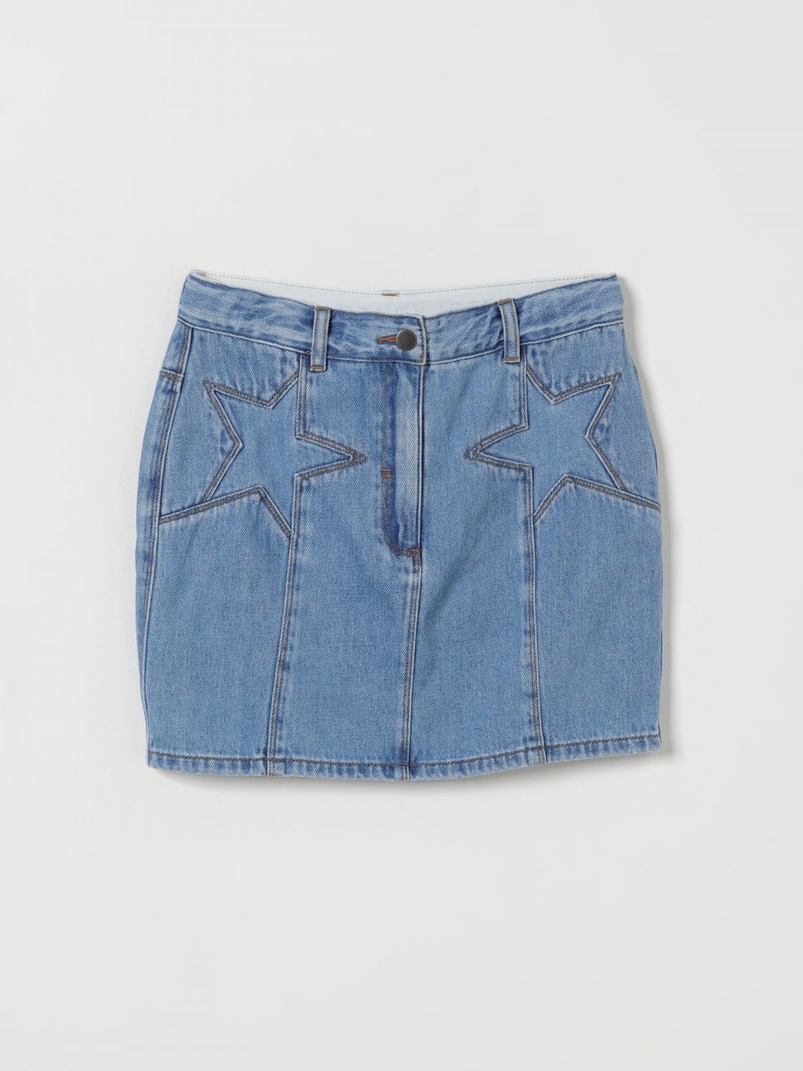STELLA MCCARTNEY KIDS Minirock aus Baumwolldenim