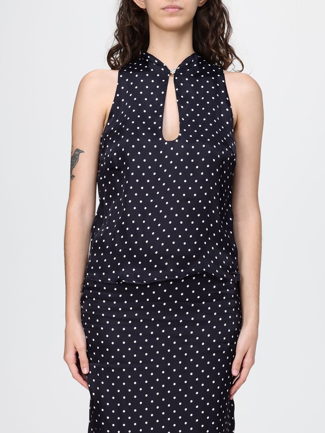 MAR DE MARGARITAS Top Donna colore Blue