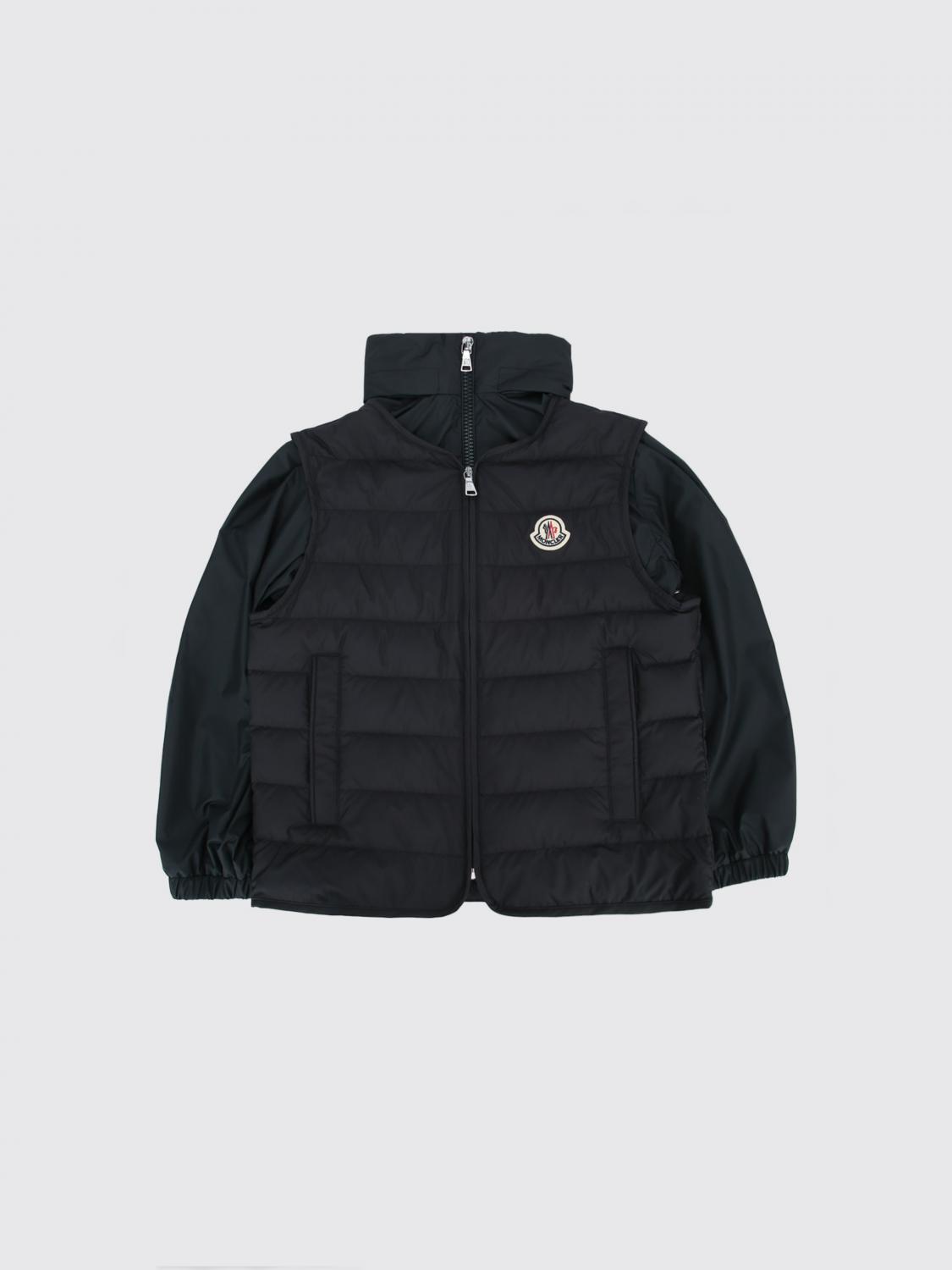 MONCLER Jacke Kinder Farbe Schwarz