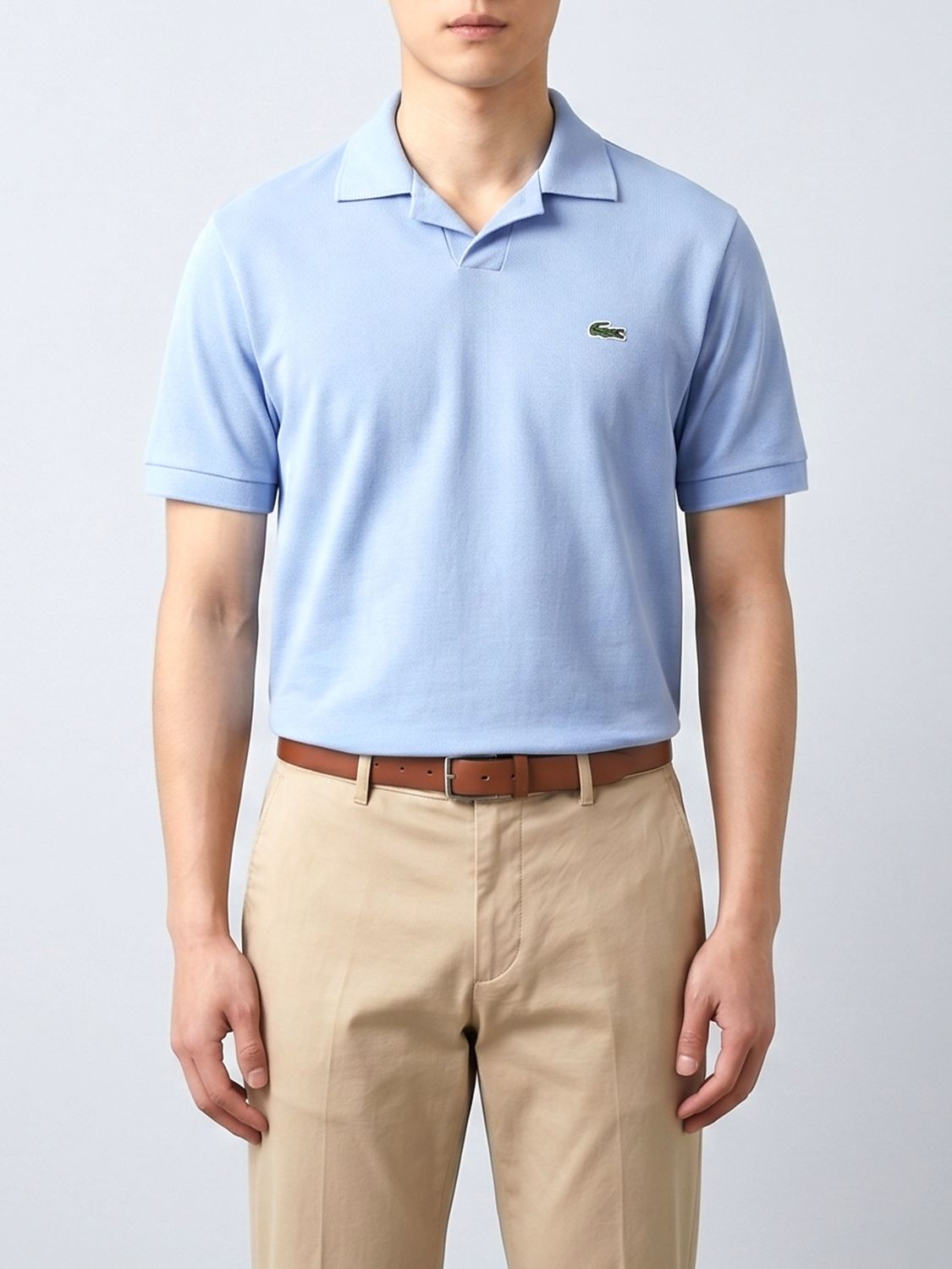 LACOSTE Polo in cotone con mini logo