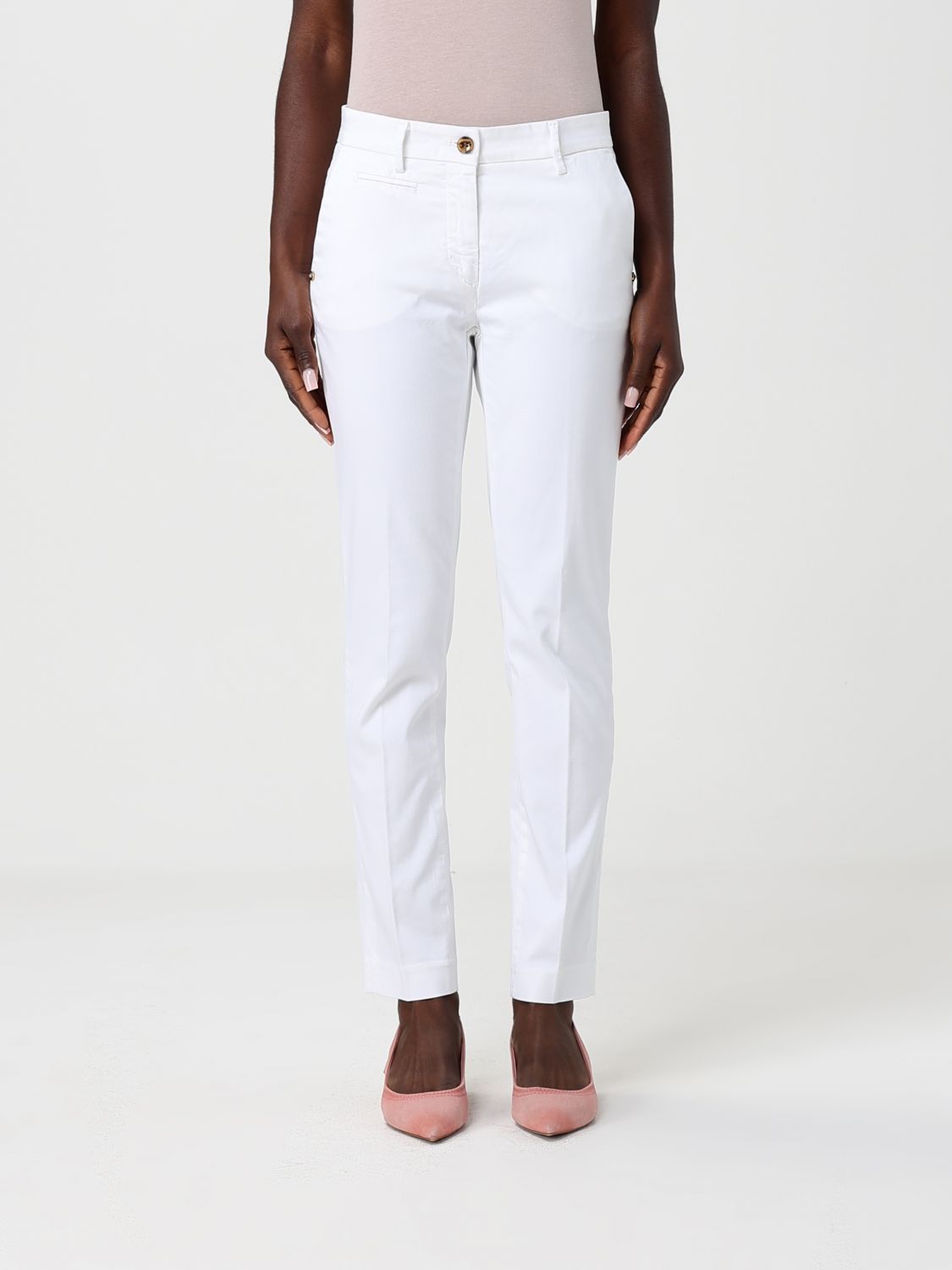 Mason's Slim Fit Hose aus Stretch-Baumwolle