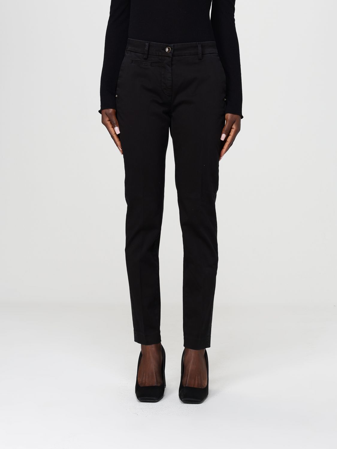 Mason's Stretch Cotton Slim Fit Trousers