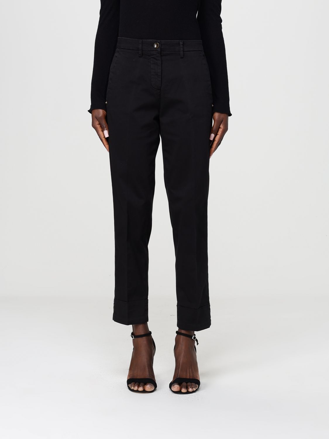 Mason's Cropped Fit Hose aus Stretch-Baumwolle