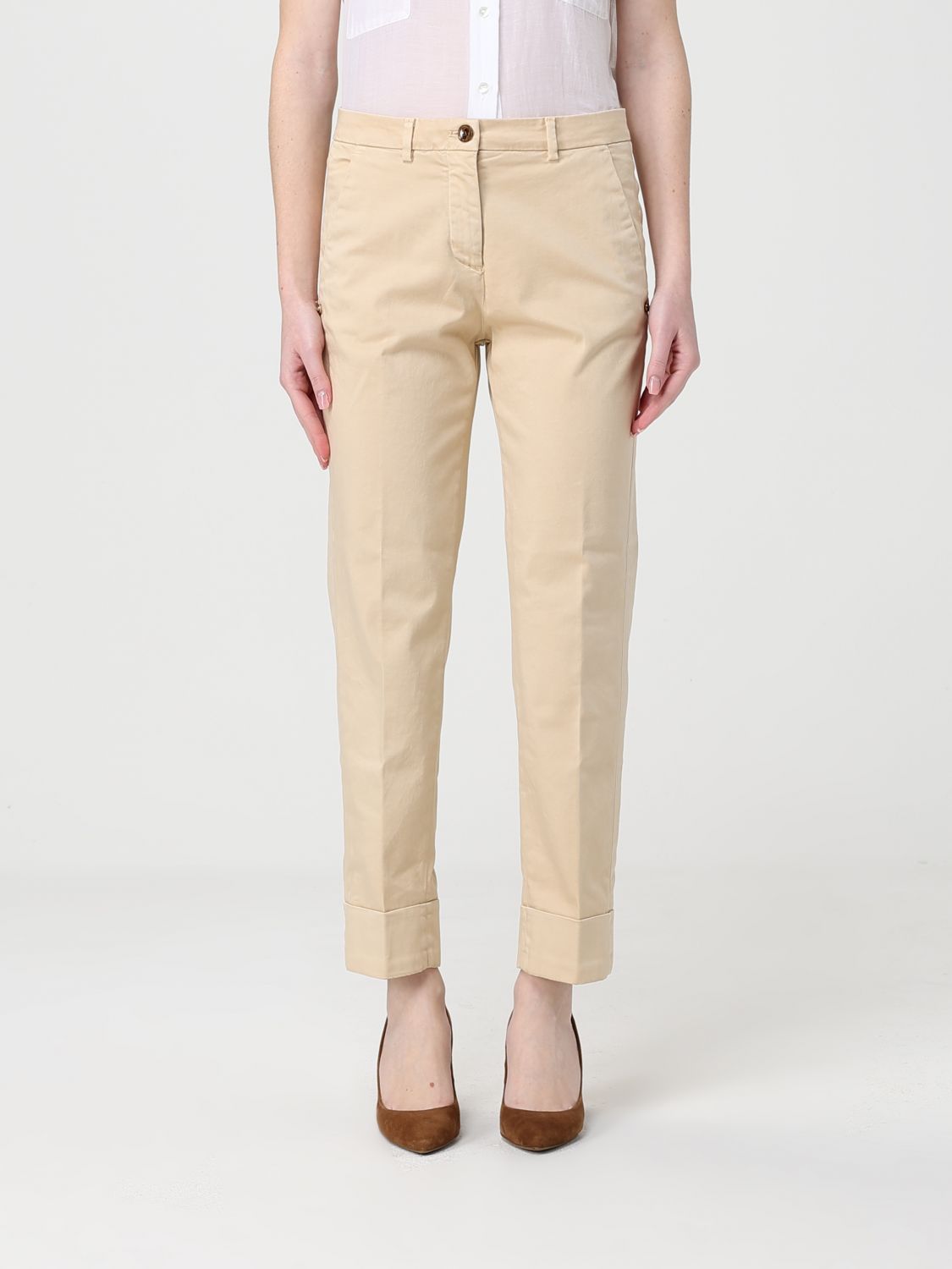 Mason's Cropped Fit Hose aus Stretch-Baumwolle