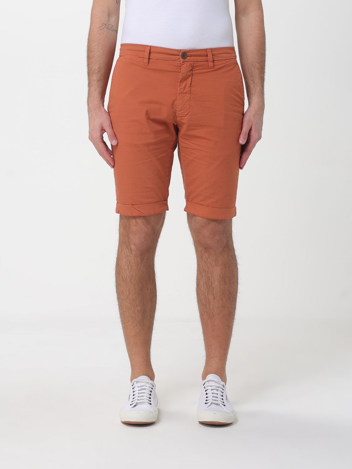 Mason's Slim Fit Stretch Cotton Shorts