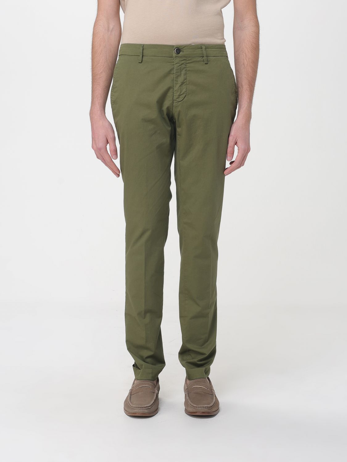 Mason's Stretch Cotton Chino Trousers