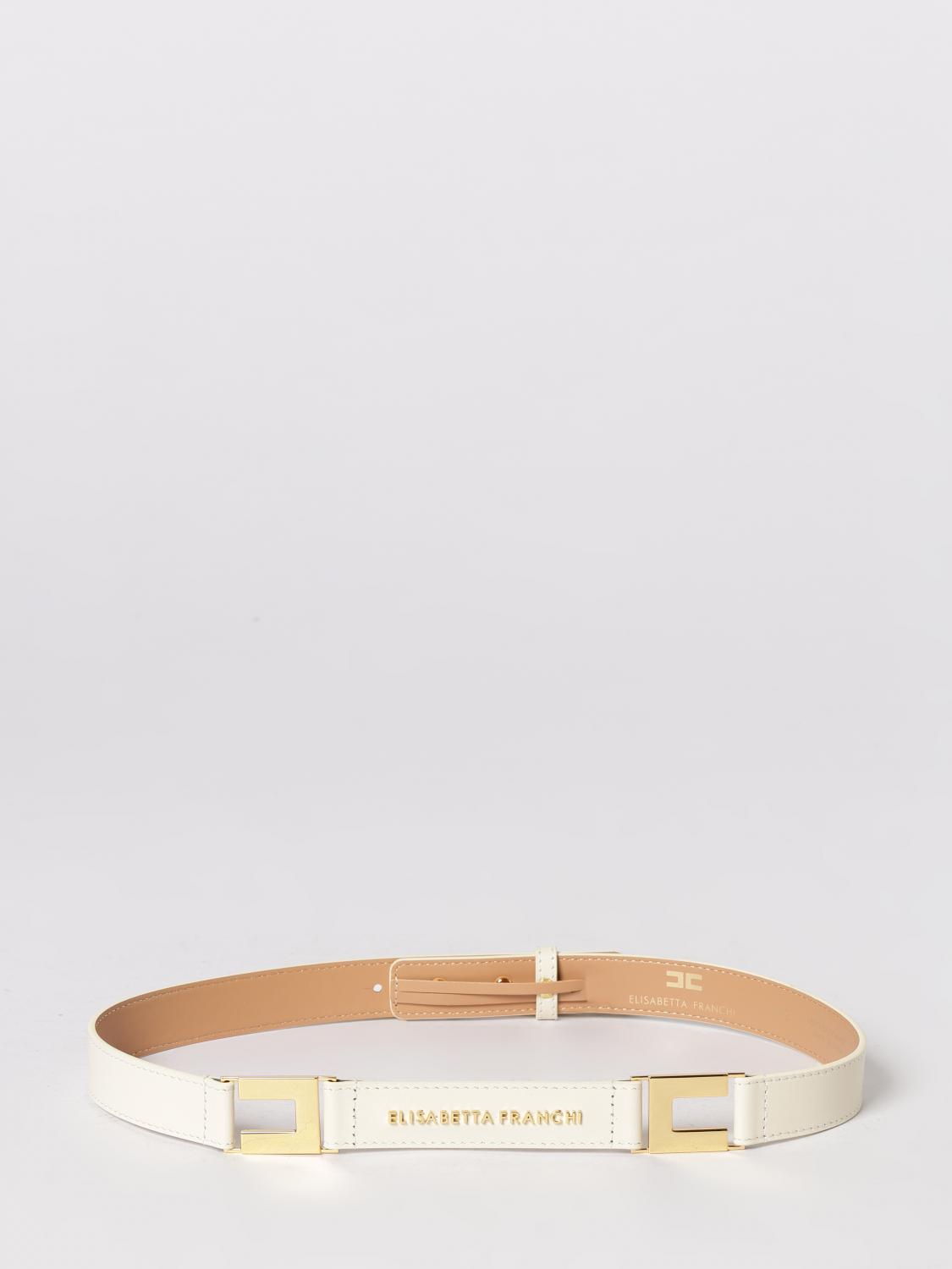 Elisabetta Franchi Leather Belt · 42