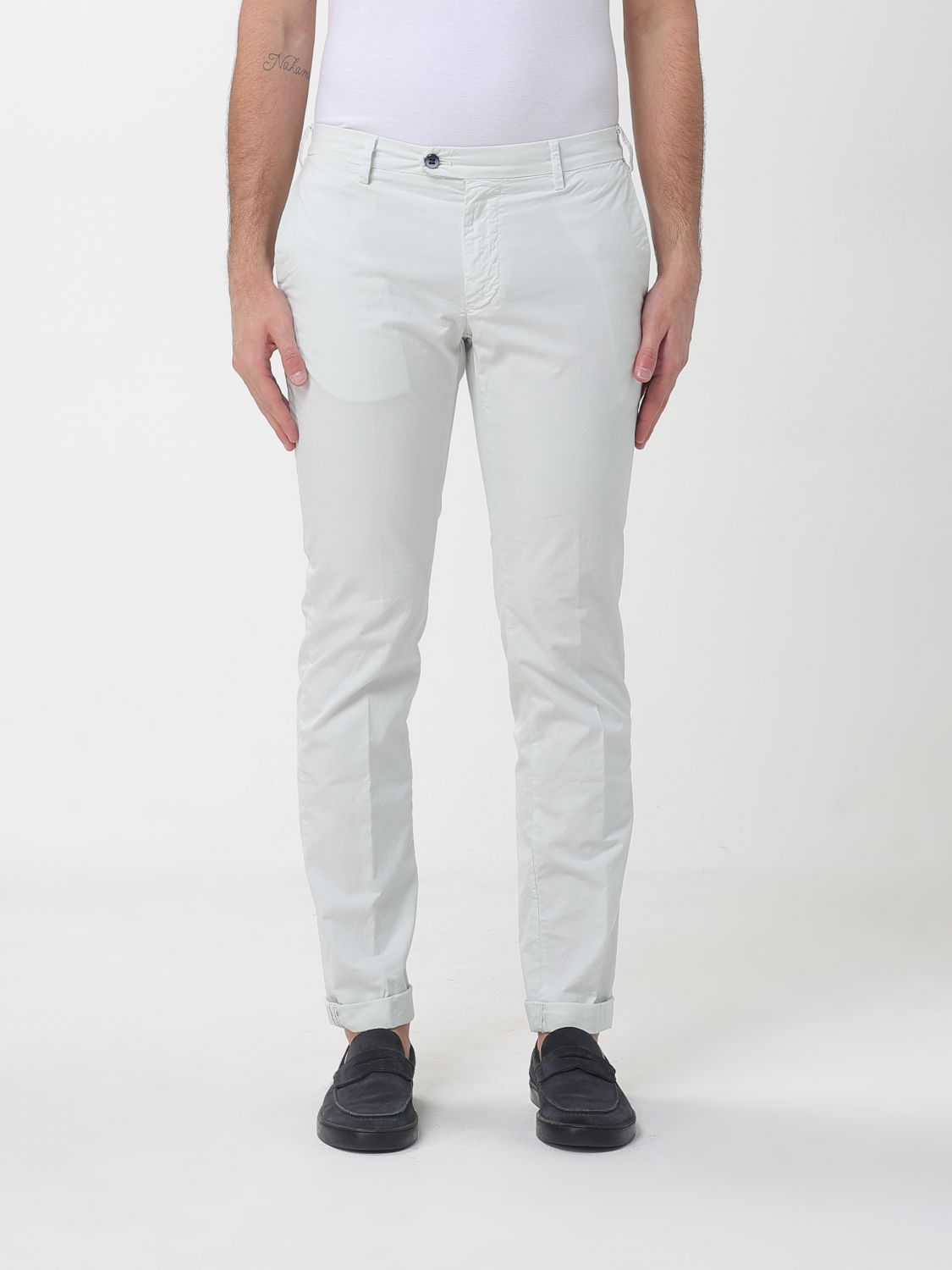 Mason's Cotton Stretch Chino Trousers