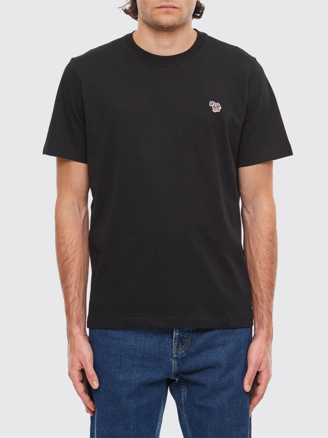 PAUL SMITH Rundhals-Baumwoll-T-Shirt