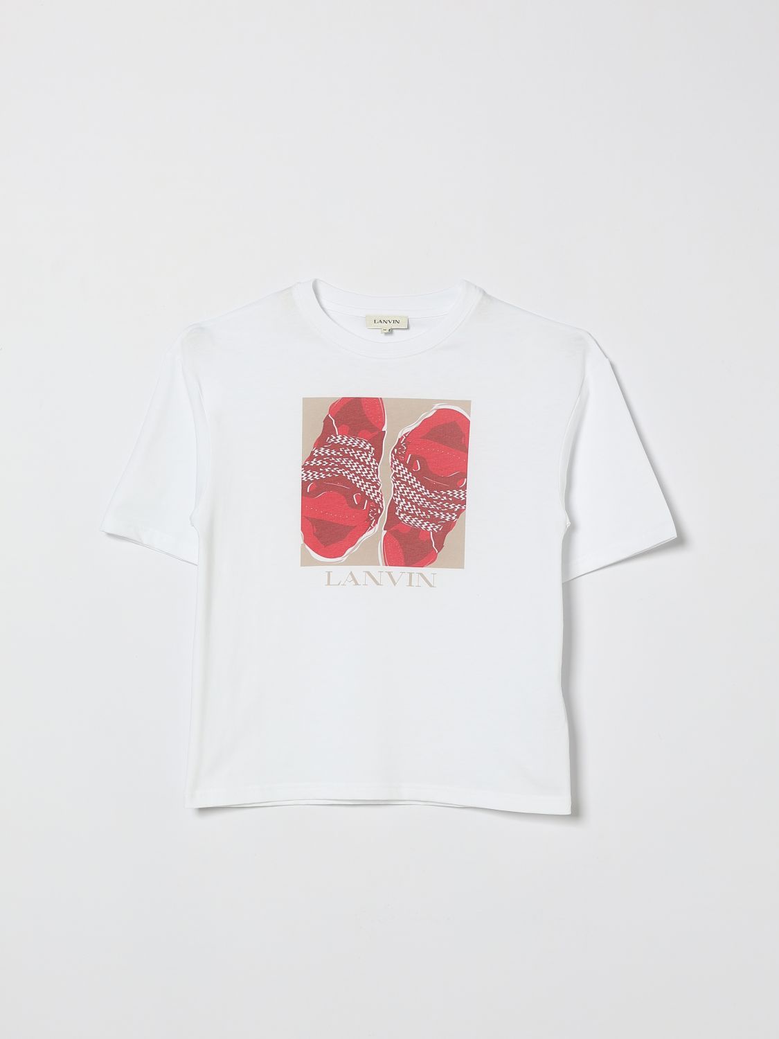 LANVIN Bedrucktes Baumwoll-T-Shirt
