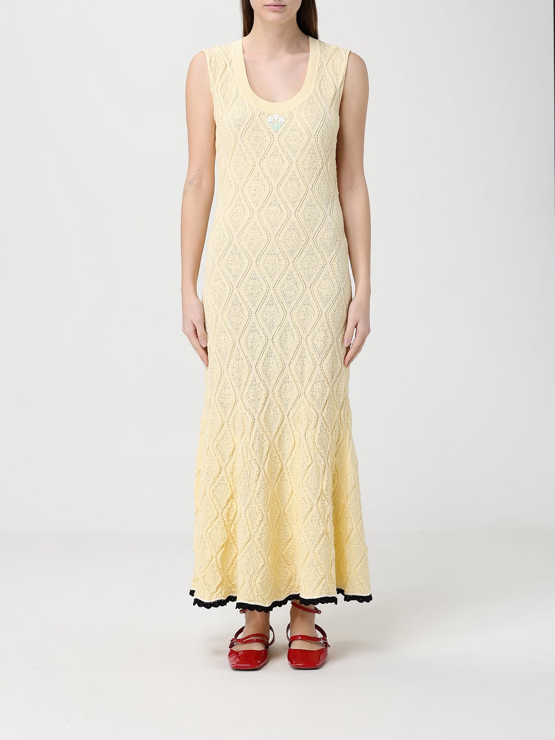Self-Portrait Knit Midi Dress