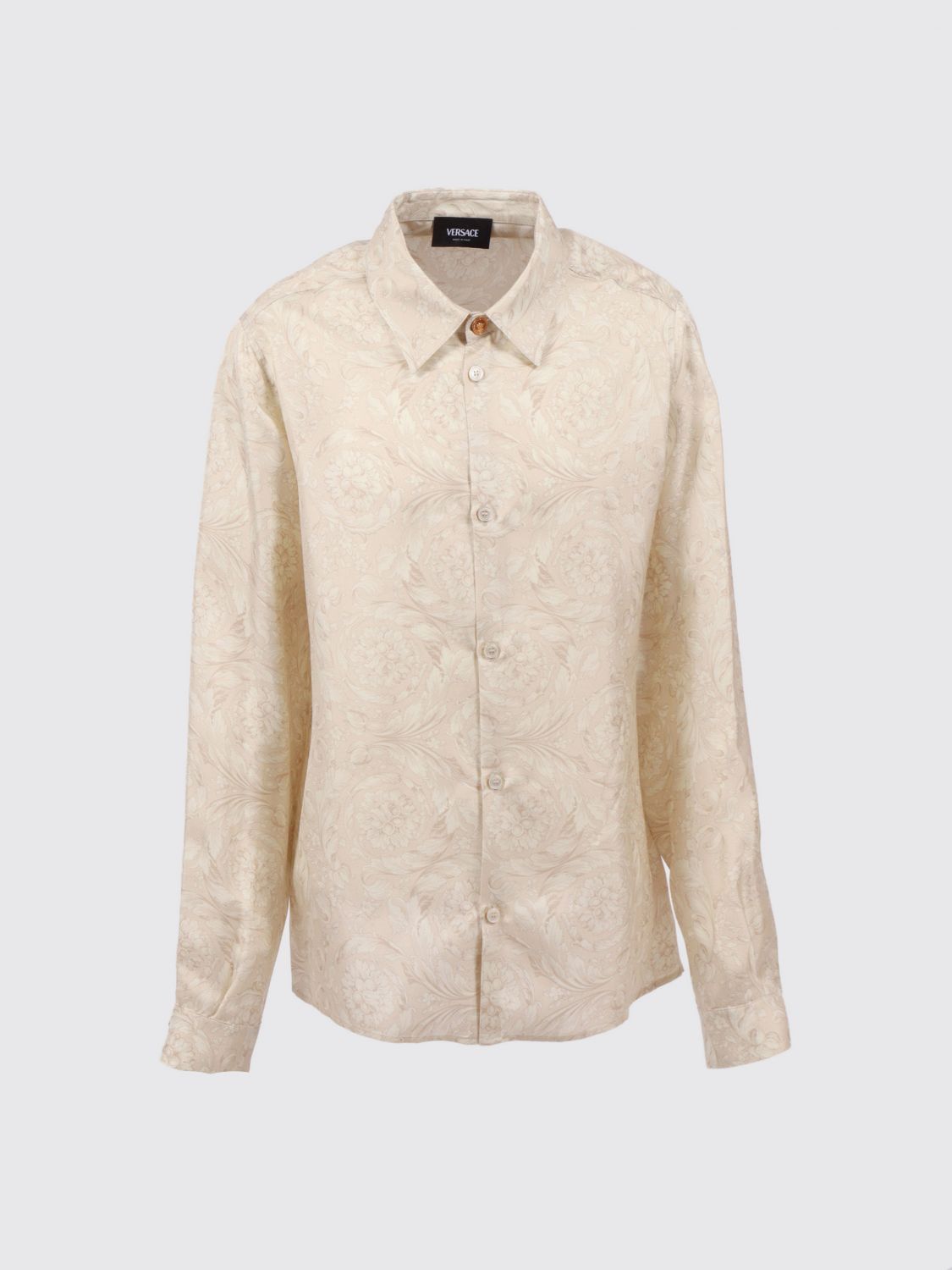 VERSACE Baroque Silk Shirt　VERSACE バロック シルク シャツ VERSACE