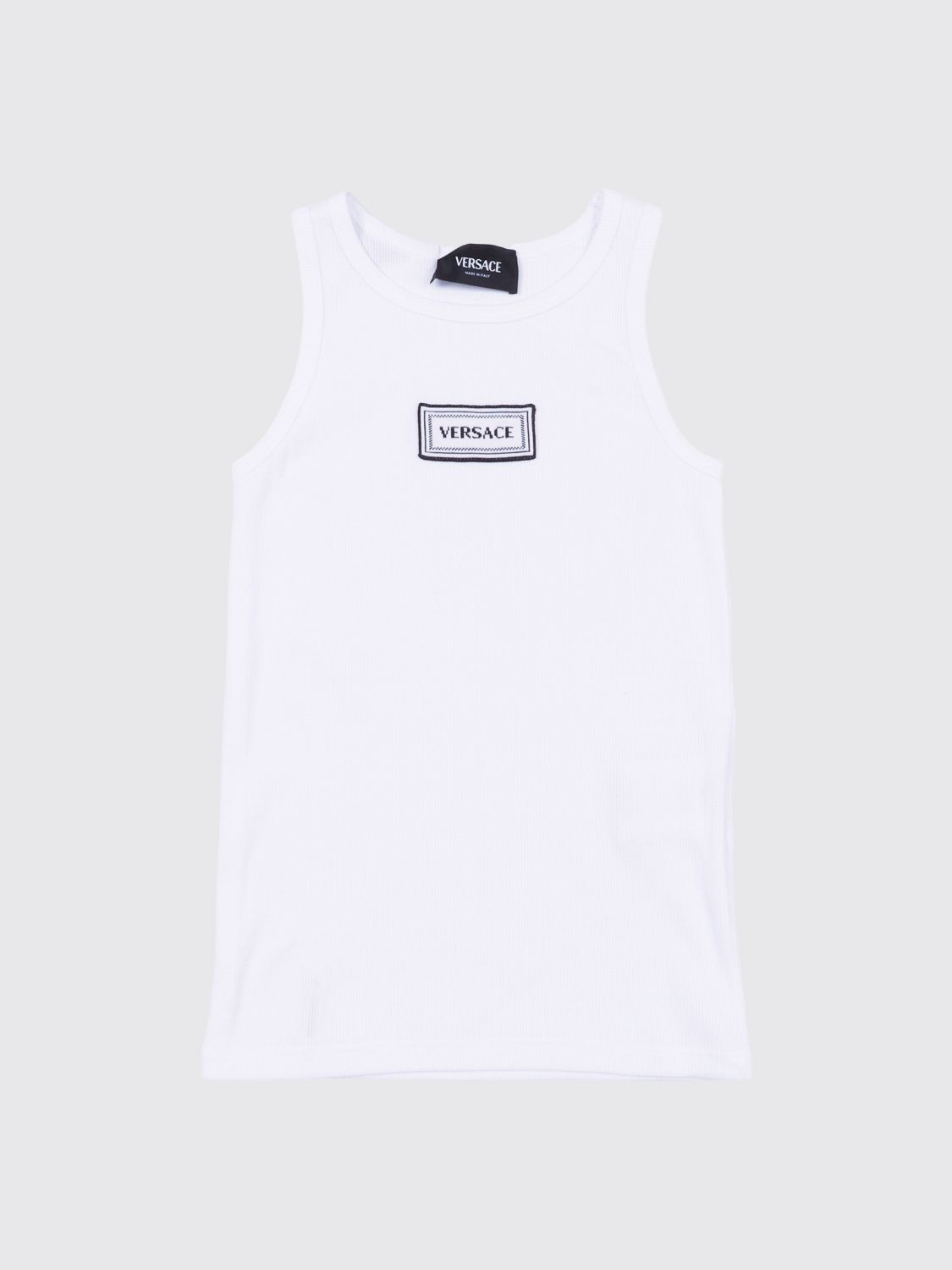 VERSACE T-Shirt Bambino colore Bianco
