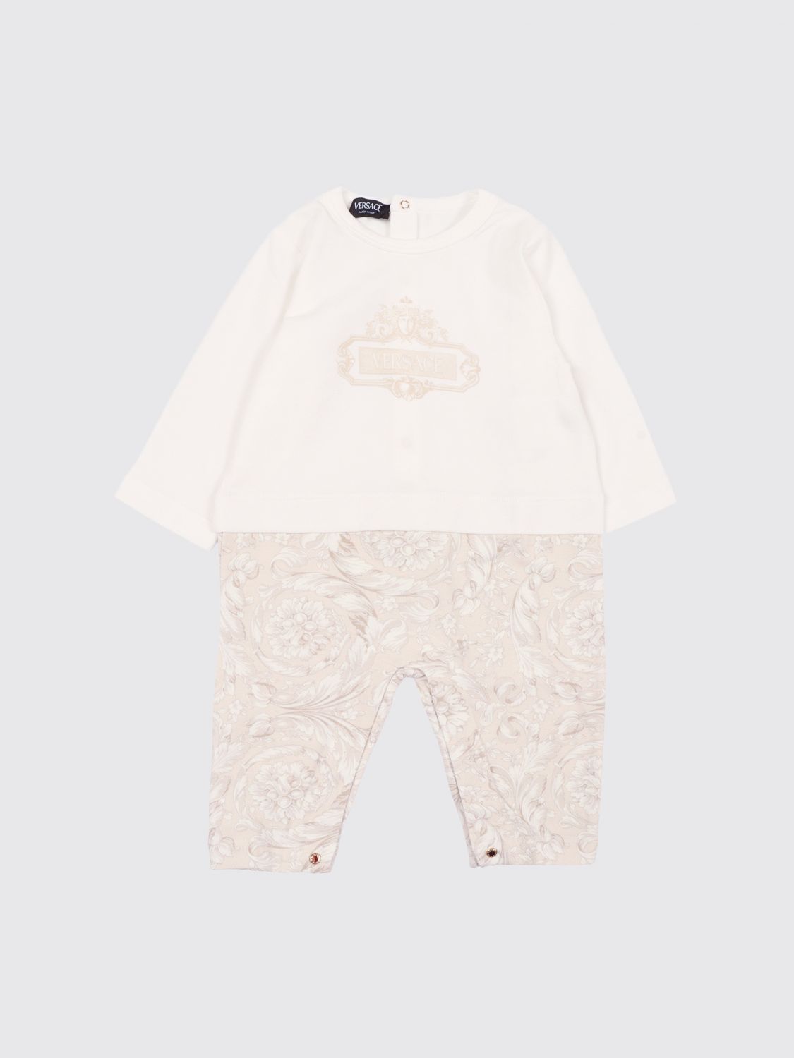 VERSACE Tracksuit Kids color White