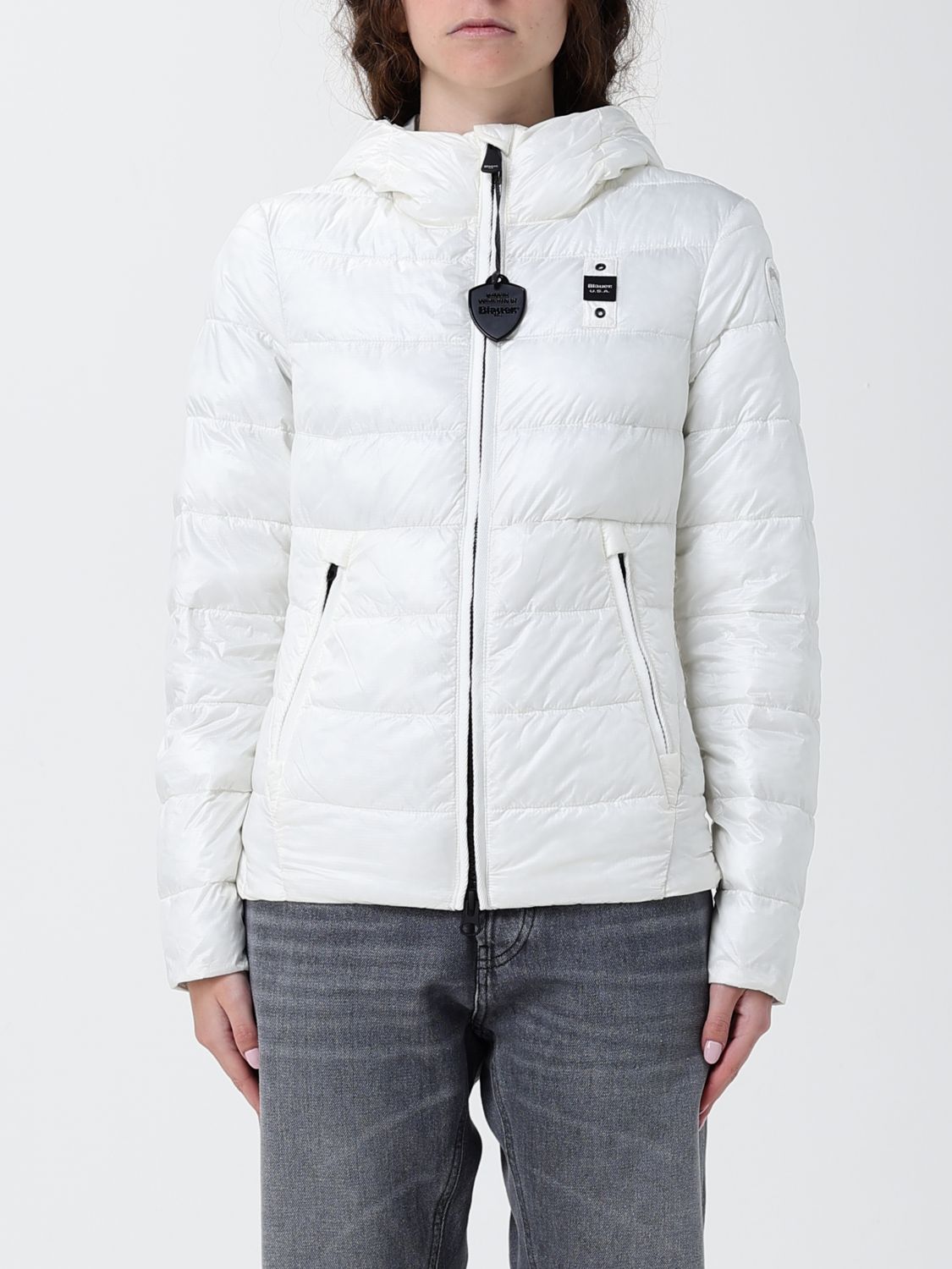 BLAUER Nylon-Daunenjacke