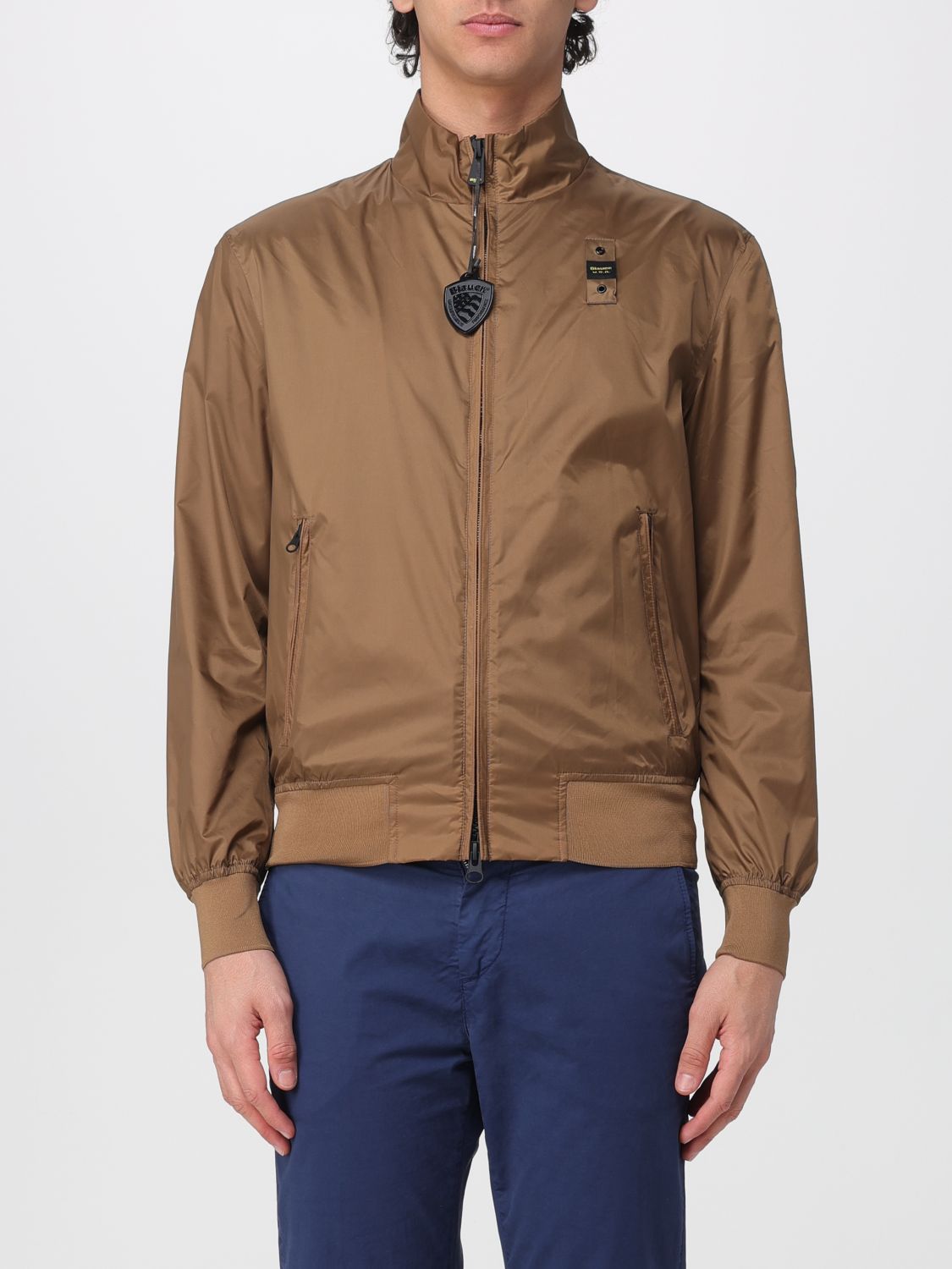 BLAUER Polyester-Bomberjacke