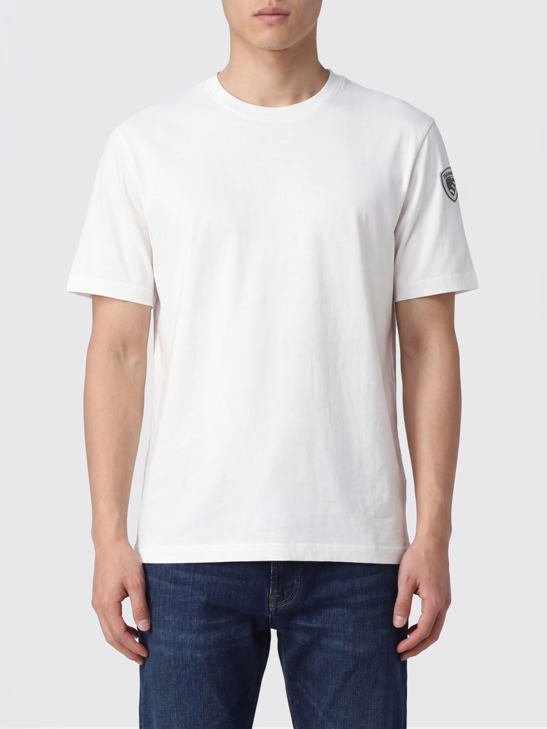 BLAUER T-shirt in cotone con logo