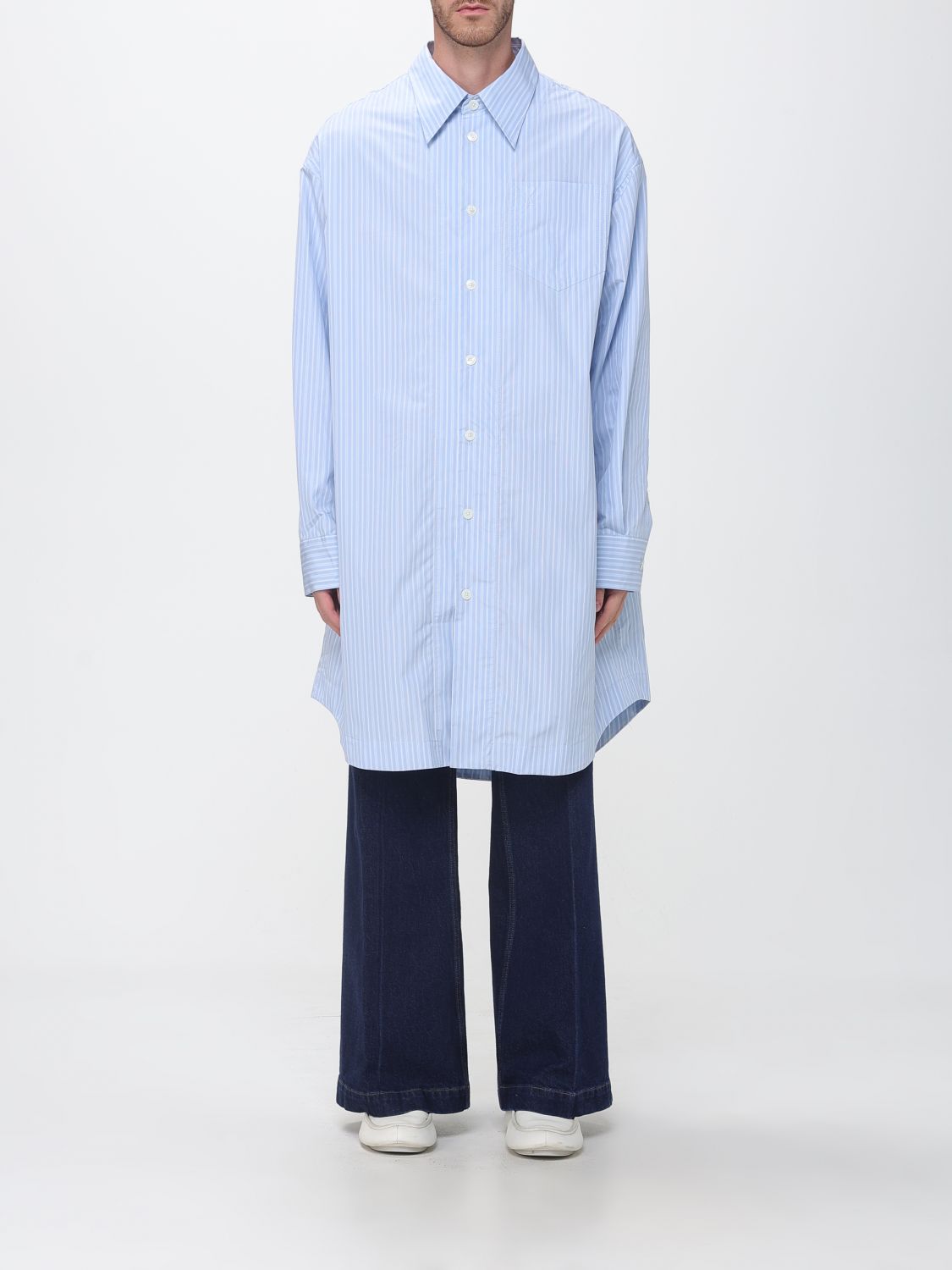AMI PARIS Shirt Men color Blue
