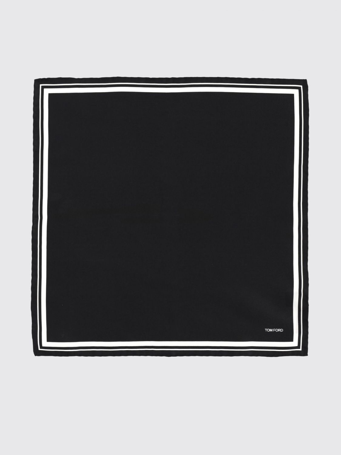 TOM FORD Neck Scarf Men color Black