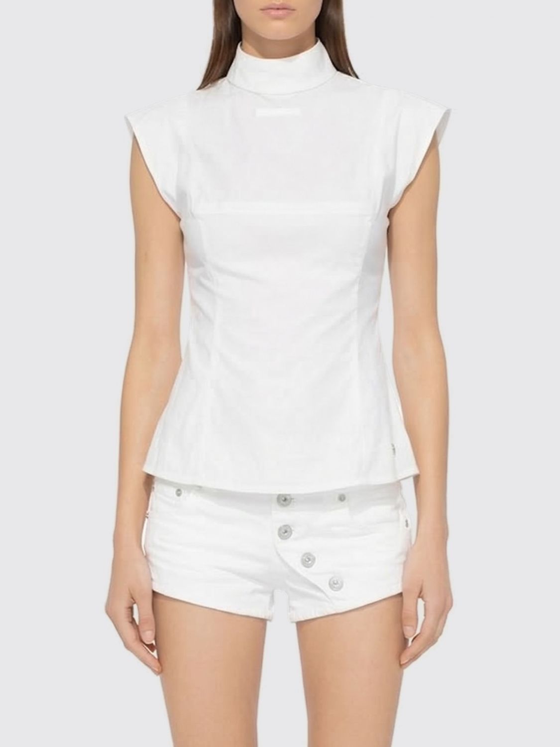 JEAN PAUL GAULTIER Top In Cotton Poplin