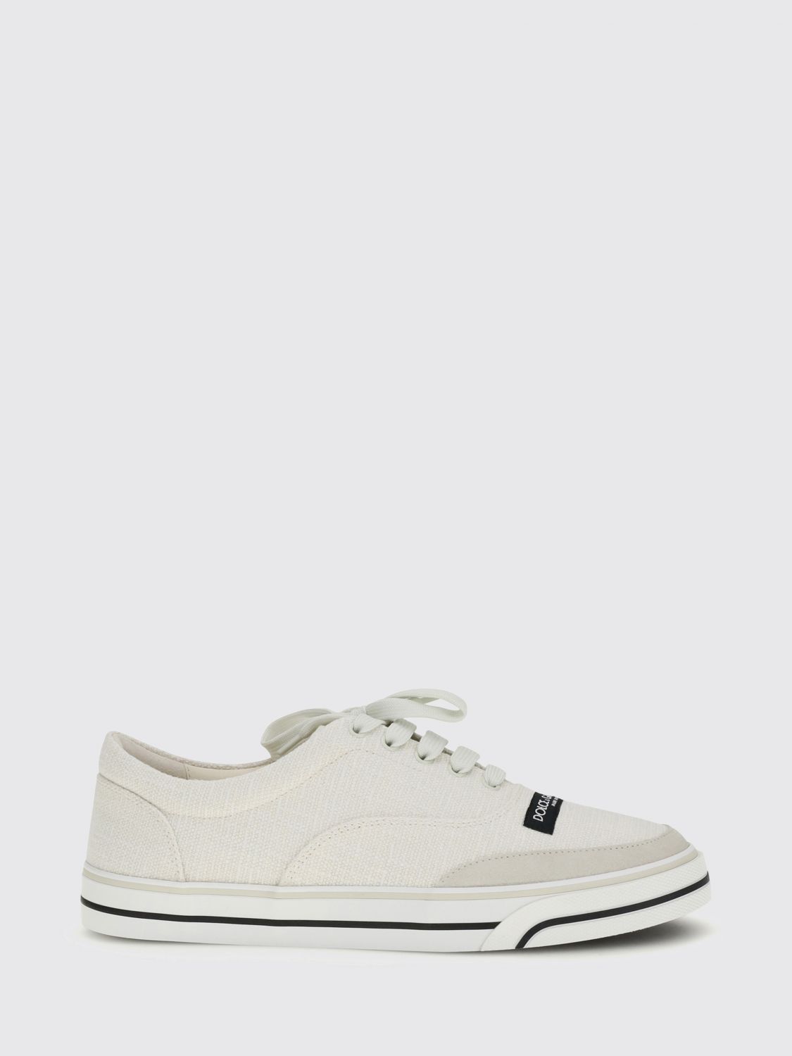 DOLCE & GABBANA DG Sailing Sneakers aus Leinen-Mischgewebe